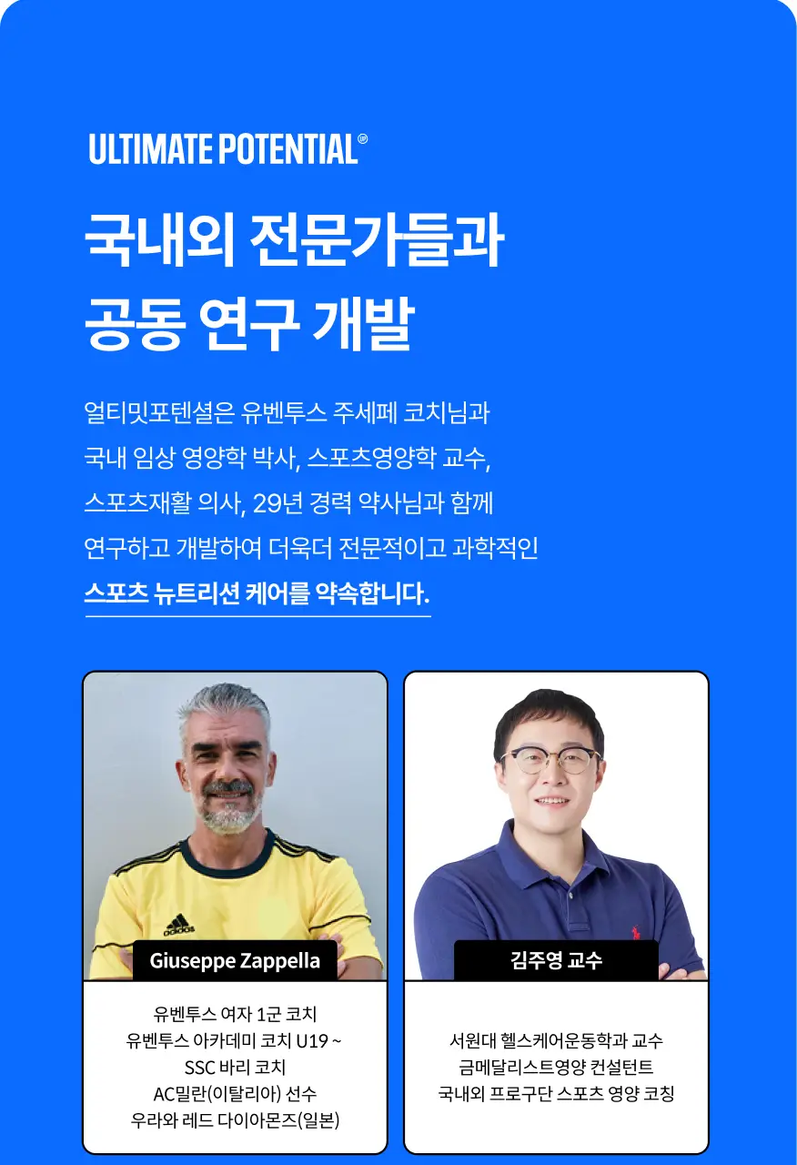 [운동전필수템/애플망고맛] 얼티밋포텐셜 러닝 에너지젤 40gX6포 (카페인 프리/카페인) 상세페이지 53